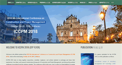 Desktop Screenshot of iccpm.org